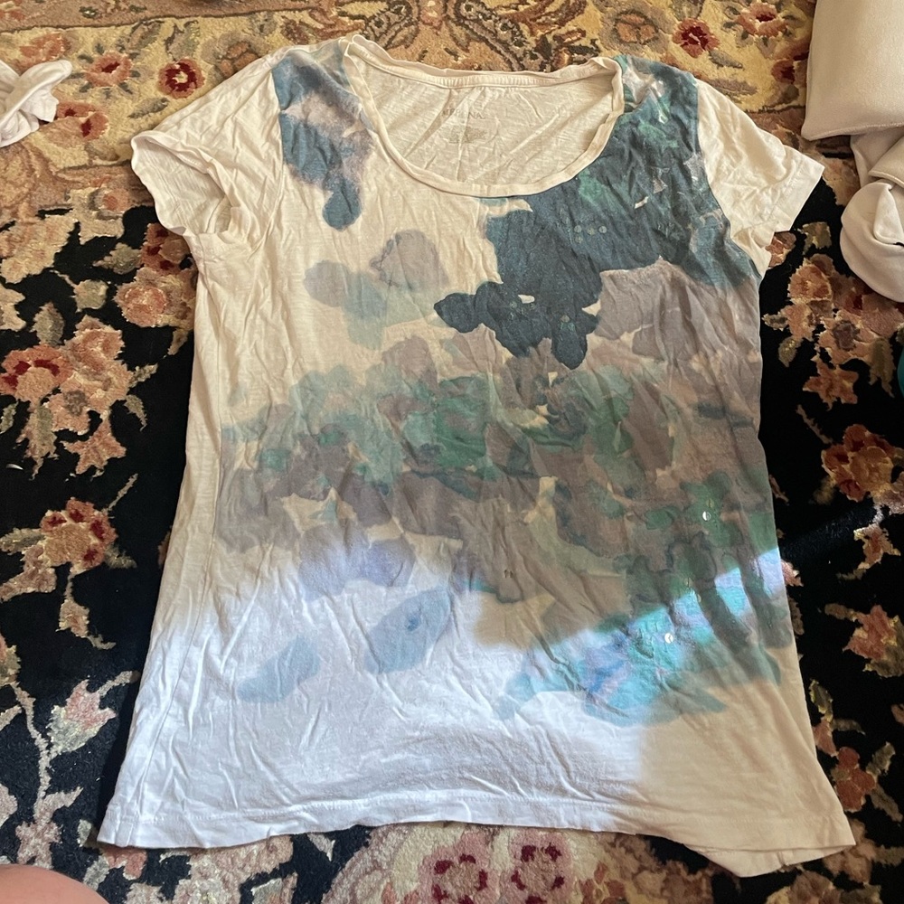 Light floral tee